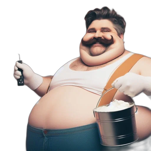 food, staff, weapon, robot transparent PNG cut-out