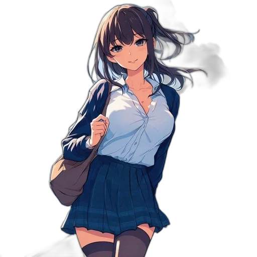 dress, staff, jacket, umbrella transparent PNG cut-out