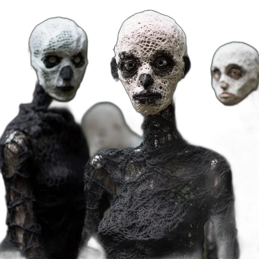 mask, face, creature, robot transparent PNG cut-out
