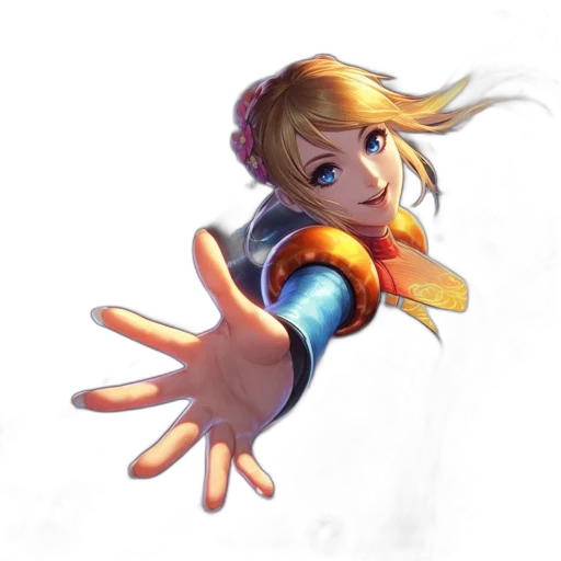 staff, weapon, face, hair transparent PNG cut-out