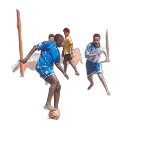staff, 3d render, photorealistic, group transparent PNG cut-out