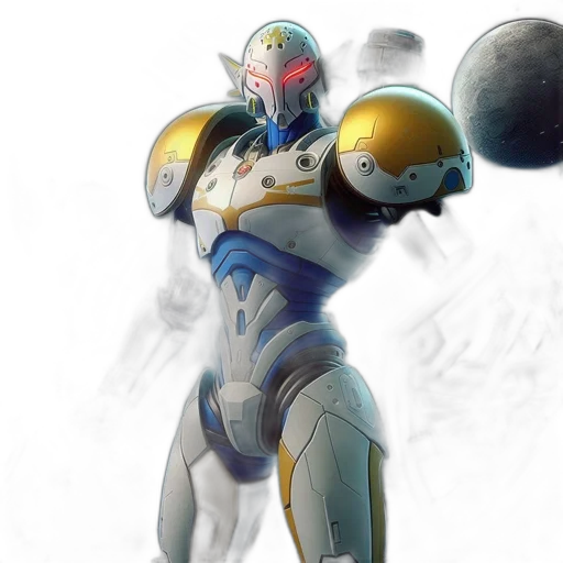robot, weapon, staff, concept art transparent PNG cut-out