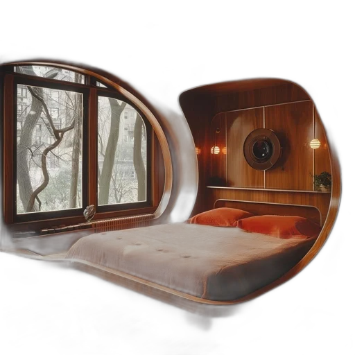 furniture, 3d render, photorealistic, concept art transparent PNG cut-out