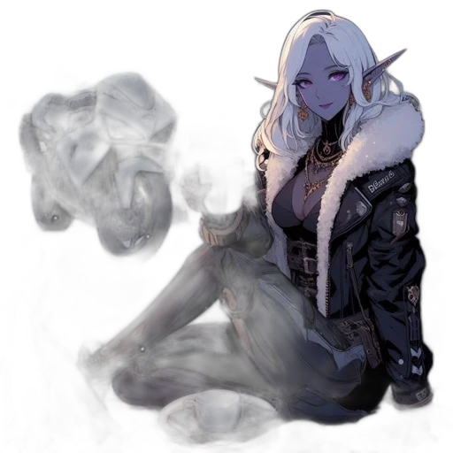 dragon, jacket, creature, mask transparent PNG cut-out