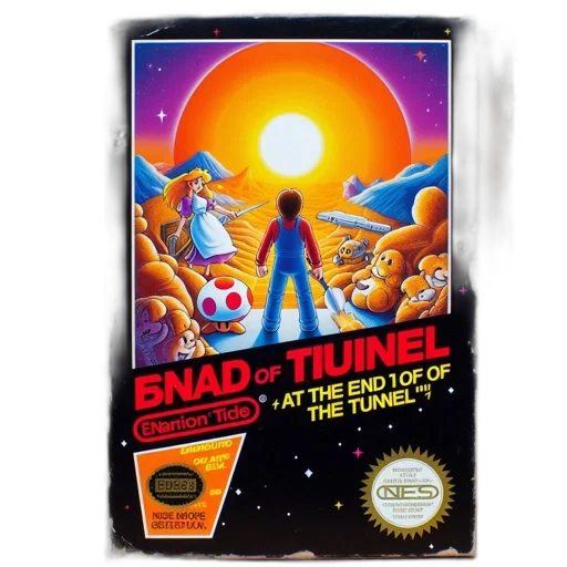 concept art, pixel art, nes, game transparent PNG cut-out