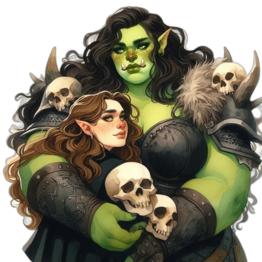 fantasy art, concept art, comic book art, pixel art transparent PNG cut-out