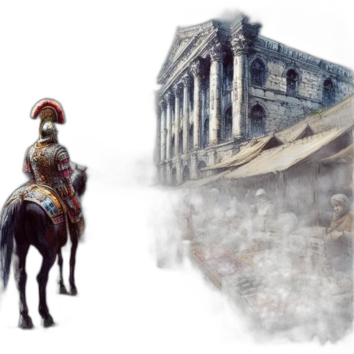 concept art, fantasy art, photorealistic, 3d render transparent PNG cut-out