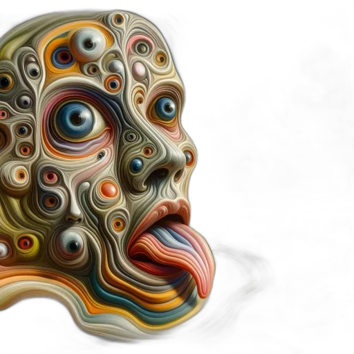 mask, face, photorealistic, concept art transparent PNG cut-out