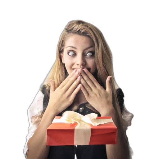 food, face, young, woman transparent PNG cut-out