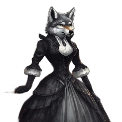 dress, staff, animal, mask transparent PNG cut-out