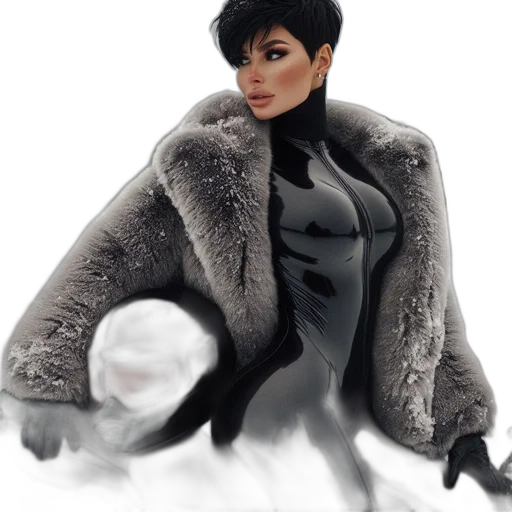 jacket, dress, concept art, fantasy art transparent PNG cut-out