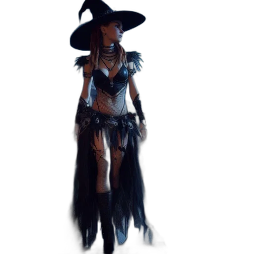 staff, hat, mask, weapon transparent PNG cut-out