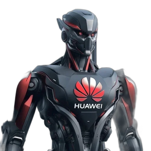 robot, cyberpunk, concept art, 3d render transparent PNG cut-out