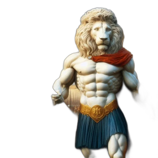 3d render, fantasy art, concept art, comic book art transparent PNG cut-out