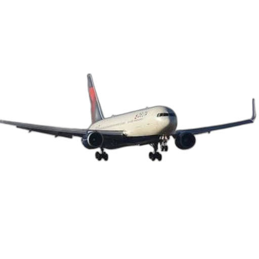 3d render, photorealistic, delta, airlines transparent PNG cut-out