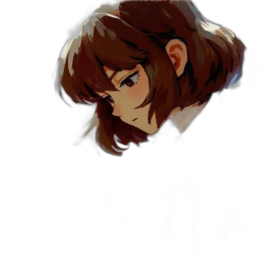 hair, face, creature, mask transparent PNG cut-out