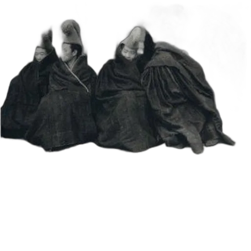 mask, jacket, dress, shoes transparent PNG cut-out