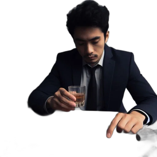 bottle, food, face, staff transparent PNG cut-out