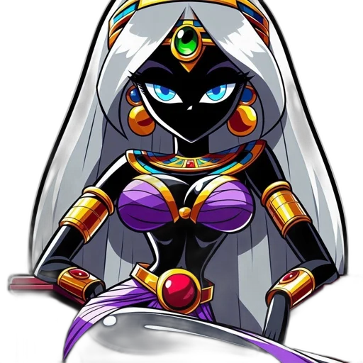 robot, jewelry, weapon, staff transparent PNG cut-out