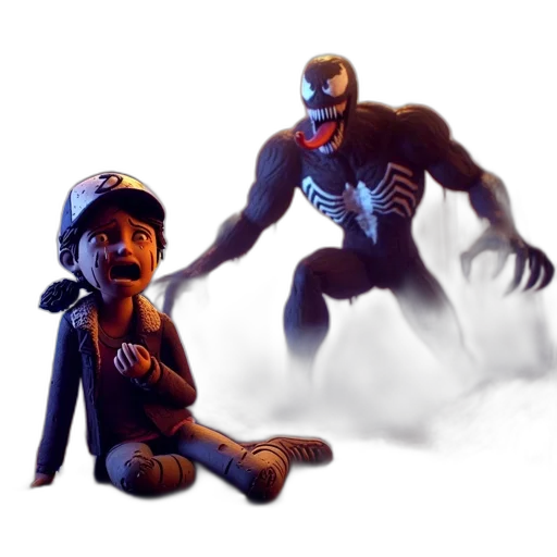 creature, mask, concept art, comic book art transparent PNG cut-out