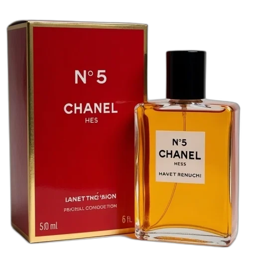 bottle, box, chanel, perfume transparent PNG cut-out
