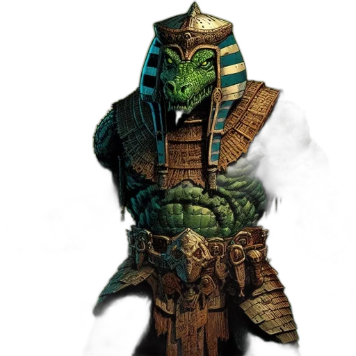 mask, dragon, staff, creature transparent PNG cut-out