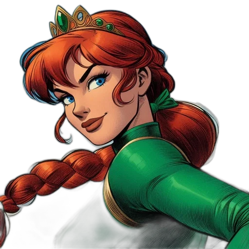 crown, comic book art, concept art, fantasy art transparent PNG cut-out