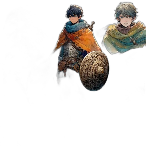 weapon, sword, dragon, staff transparent PNG cut-out