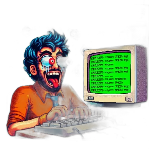 pixel art, vaporwave, cyberpunk, 3d render transparent PNG cut-out