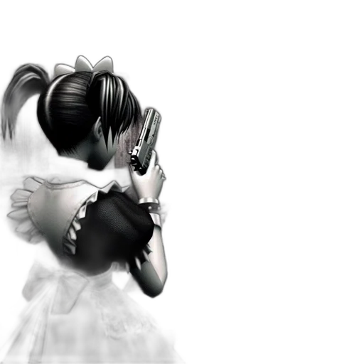 mask, dress, weapon, face transparent PNG cut-out