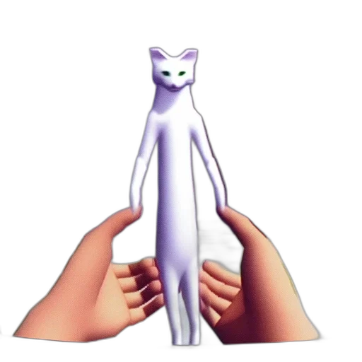 staff, creature, animal, robot transparent PNG cut-out
