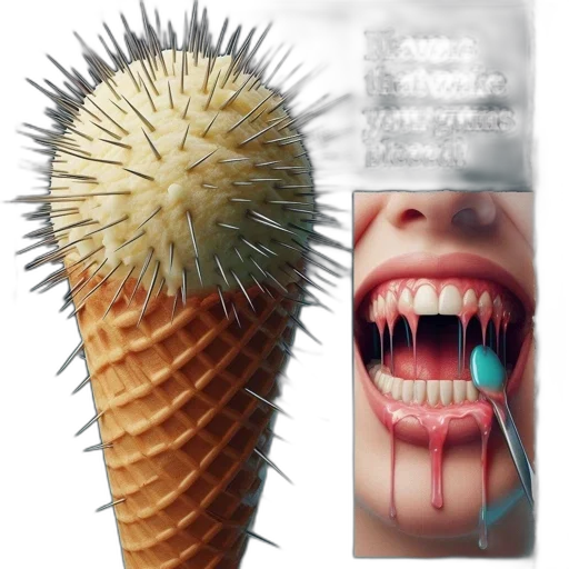 hair, food, creature, weapon transparent PNG cut-out