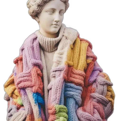 jacket, jewelry, vaporwave, pastel transparent PNG cut-out