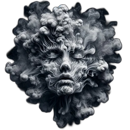 mask, hair, face, crown transparent PNG cut-out