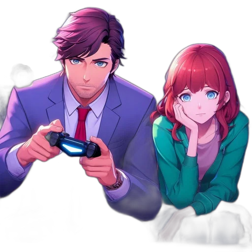 weapon, anime, vaporwave, concept art transparent PNG cut-out