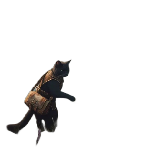 animal, dragon, creature, staff transparent PNG cut-out
