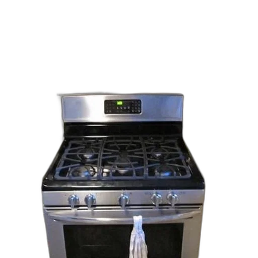 robot, 3d render, kitchen, stainless transparent PNG cut-out