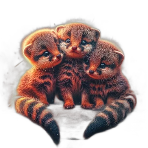 animal, creature, photorealistic, oil painting transparent PNG cut-out
