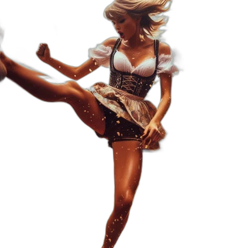 dress, photorealistic, concept art, 3d render transparent PNG cut-out