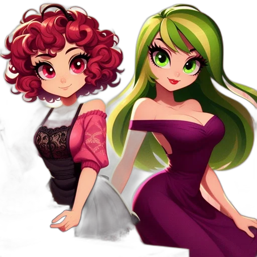 concept art, pixel art, anime, fantasy art transparent PNG cut-out
