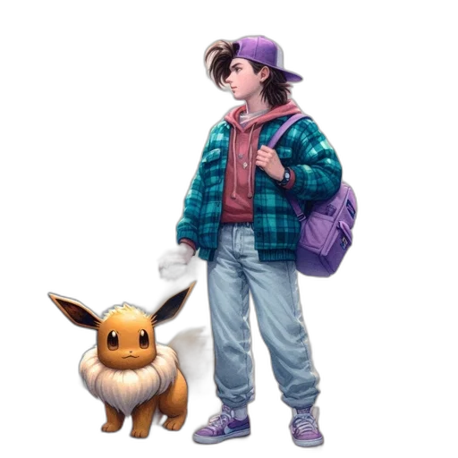 jacket, hat, animal, creature transparent PNG cut-out
