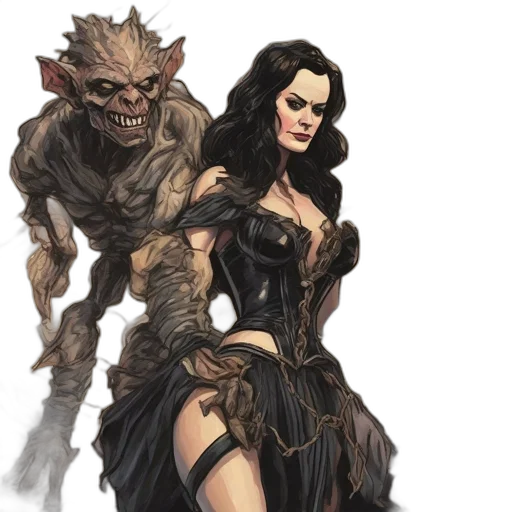 comic book art, fantasy art, concept art, fantasy transparent PNG cut-out