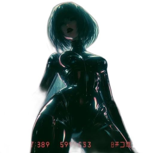 robot, dress, creature, jacket transparent PNG cut-out