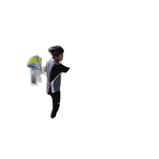 staff, robot, hat, jacket transparent PNG cut-out