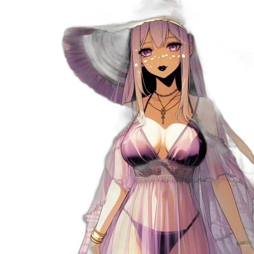 dress, robot, concept art, anime transparent PNG cut-out