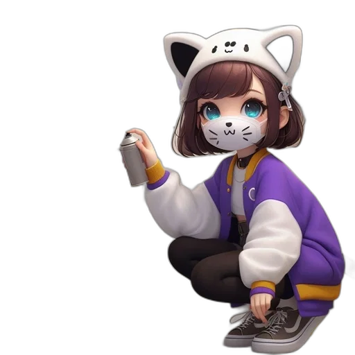 staff, creature, animal, robot transparent PNG cut-out