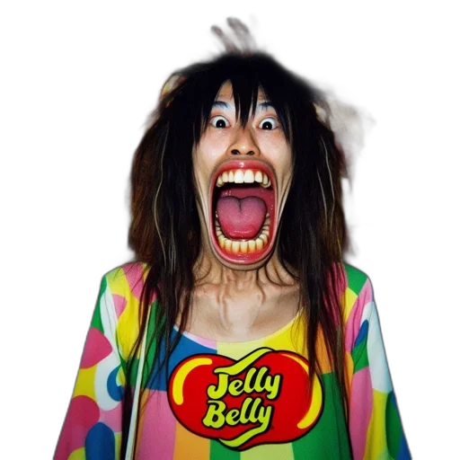 jacket, staff, face, jewelry transparent PNG cut-out