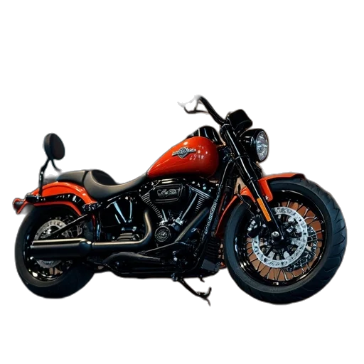 photorealistic, 3d render, harley, davidson transparent PNG cut-out