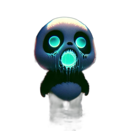 mask, creature, robot, staff transparent PNG cut-out