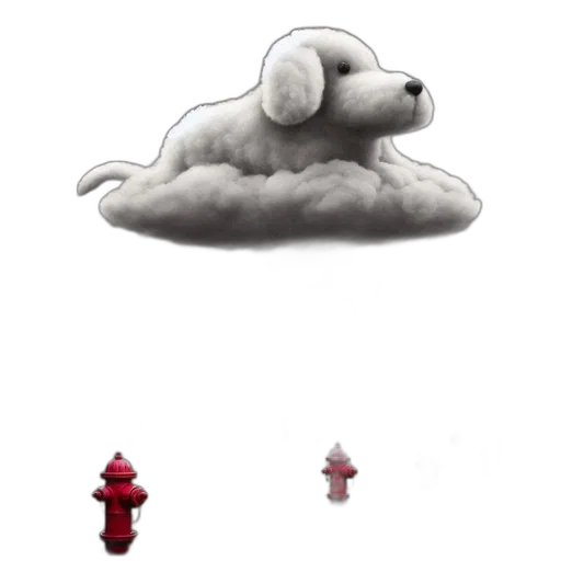 hat, umbrella, creature, animal transparent PNG cut-out